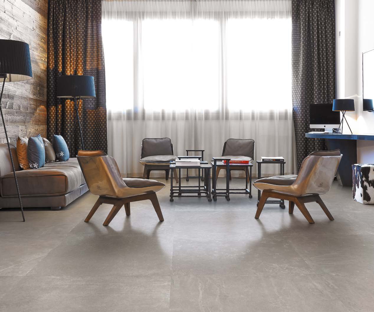 Provenza - Groove - Groove Bright Grey 80x80
